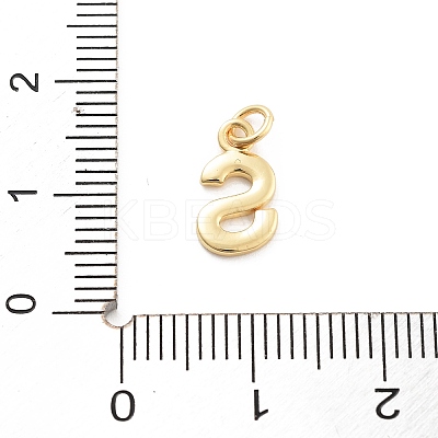 Rack Plating Brass Pendants KK-C065-02S-G-1