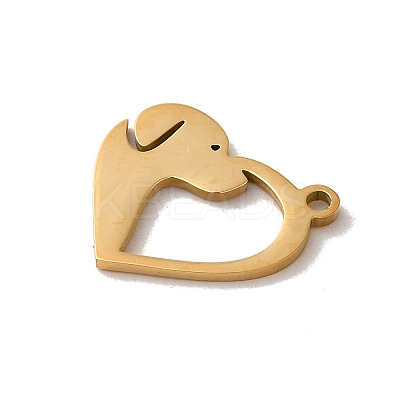 201 Stainless Steel Pendants STAS-E211-09G-1