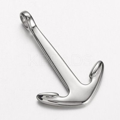 Tarnish Resistant 304 Stainless Steel Pendants STAS-E133-046P-1