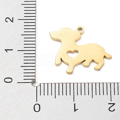 304 Stainless Steel Pendants LS-STAS-Z054-03G-1