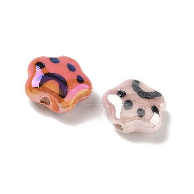 Handmade Porcelain Beads PORC-B005-01-1