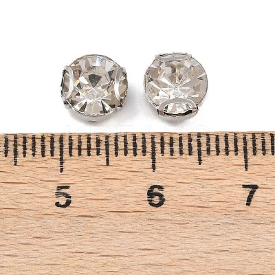 Flat Round Sew on Rhinestone Montee Beads STAS-B107-01D-01P-1