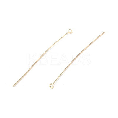 Brass Eye Pins KK-I702-49G-1