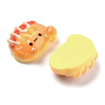 Opaque Resin Imitation Food Decoden Cabochons RESI-S405-06E-1