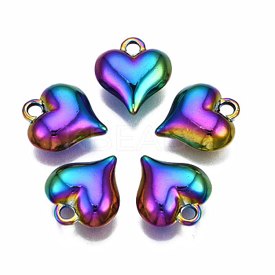 Rainbow Color Alloy Pendants PALLOY-N163-110-NR-1