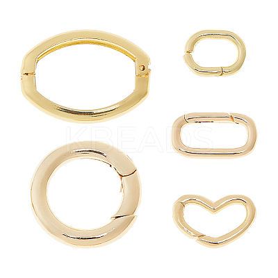 5Pcs 5 Styles DIY Claps Kits DIY-HS0001-16-1