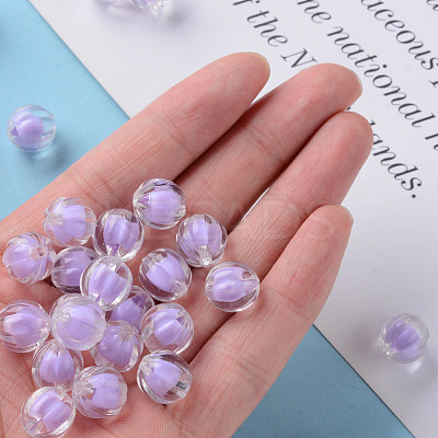 Transparent Acrylic Beads TACR-S152-07A-SS2114-1