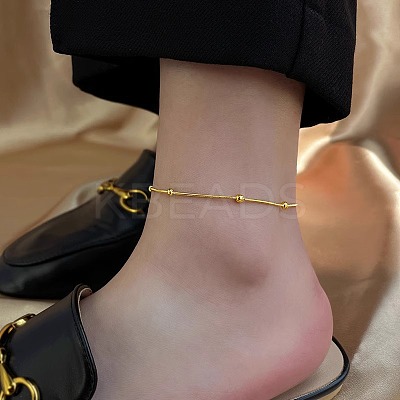 Stainless Steel Charm Anklets for Women WG18C2B-04-1