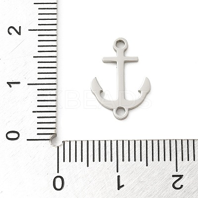 201 Stainless Steel Laser Cut Connector Charms STAS-R133-02P-11-1