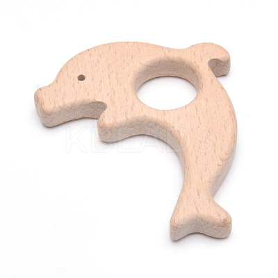 Undyed Beech Wood Big Pendants X-WOOD-Q031-02-LF-1