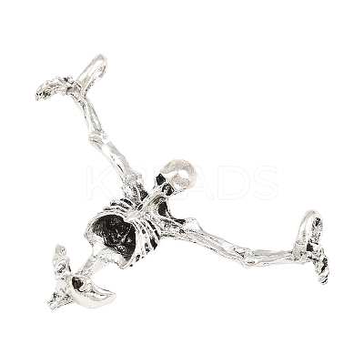 Tibetan Style Alloy Connector Charms AL-CBA1C07-02AS-1