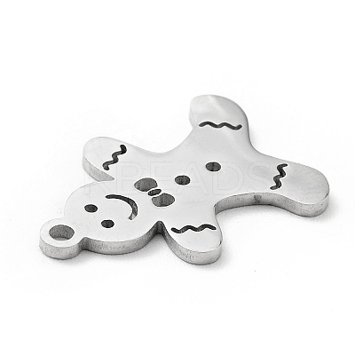 Non-Tarnish 201 Stainless Steel Pendants LS-STAS-E157-02P-1