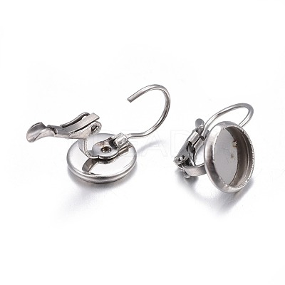 Tarnish Resistant 304 Stainless Steel Leverback Earring Findings STAS-H423-03P-1
