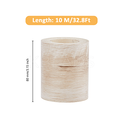 Self-Adhesive PVC Woodgrained Paper DIY-WH0632-19A-01-1