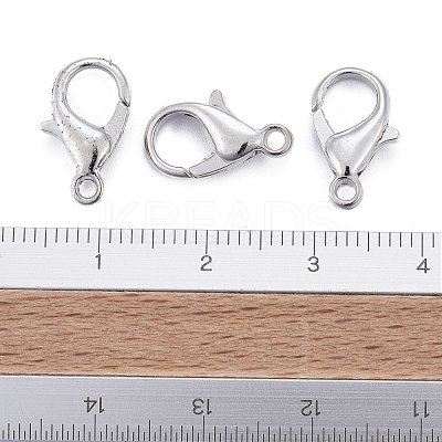 Zinc Alloy Lobster Claw Clasps E105-1
