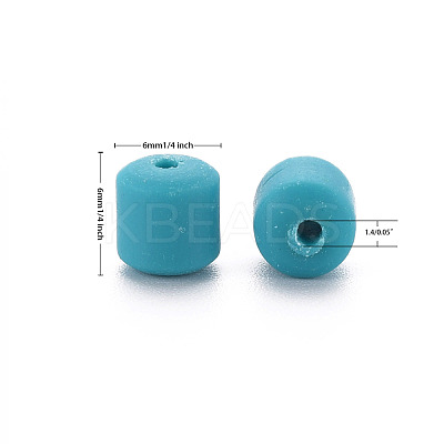 Polymer Clay Bead Strands CLAY-T001-C42-1