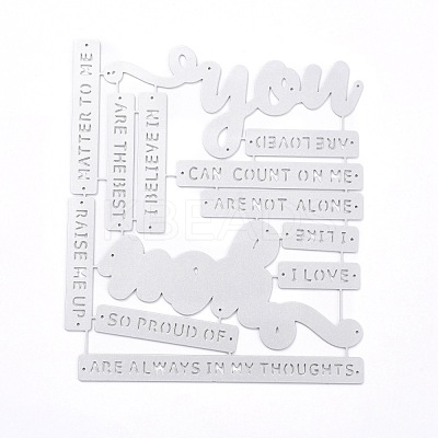 Carbon Steel Cutting Dies Stencils DIY-I083-04P-1