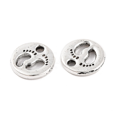 Tibetan Style Zinc Alloy Pendants TIBEP-R334-384AS-RS-1