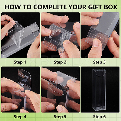 PVC Gift Storage Boxes LS-CON-WH0095-110-1