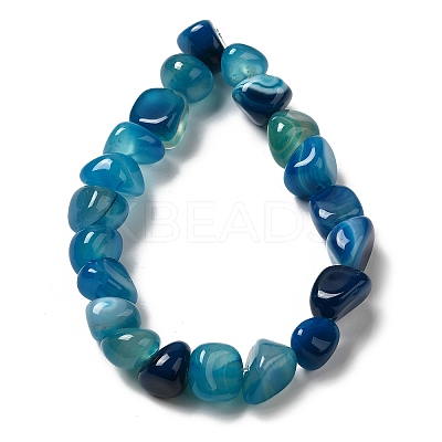 Natural Agate Beads Strands G-H295-B01-07-1