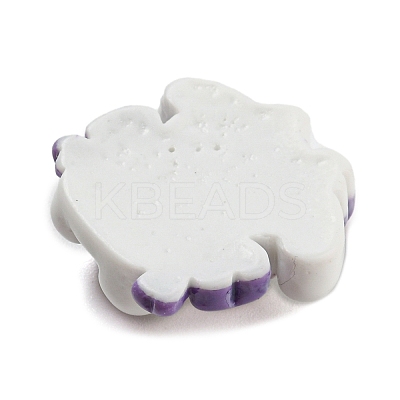 Opaque Resin Cute Puppy Cabochons CRES-P026-B02-1