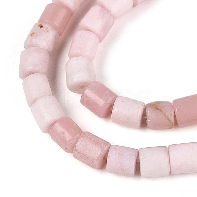 Natural Pink Opal Beads Strands G-T141-85B-02-1