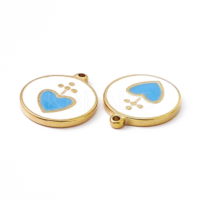 PVD Vacuum Plating 201 Stainless Steel Pendants STAS-J401-VC1026-1
