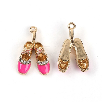 Zinc Alloy Enamel Pendants ENAM-CJC0004-30D-1