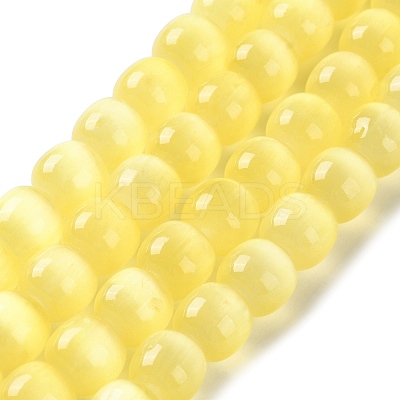 Natural Selenite Beads Strands G-B103-A01-09-1