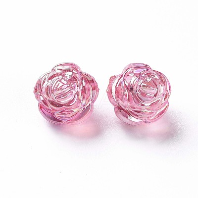 Transparent Acrylic Beads TACR-S154-33C-705-1