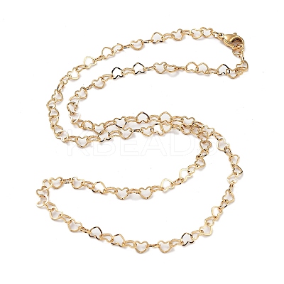 Ion Plating(IP) 304 Stainless Steel Necklaces NJEW-Q335-07A-G-1