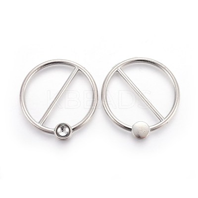 Alloy Buckle Clip PALLOY-WH0056-06P-1