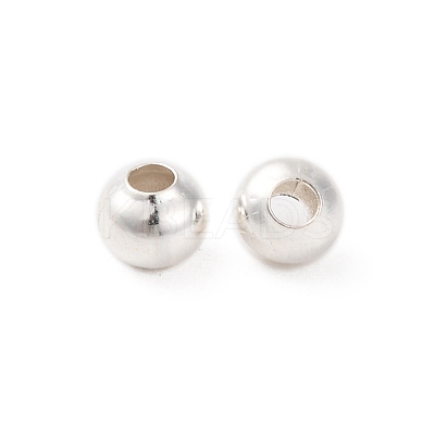 Round Brass Spacer Beads A-KK-L129-37S-1