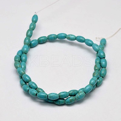 Dyed Synthetic Turquoise Bead Strands G-M143-05-B-1