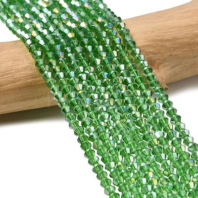 Glass Beads Strands EGLA-S056-2mm-06-1