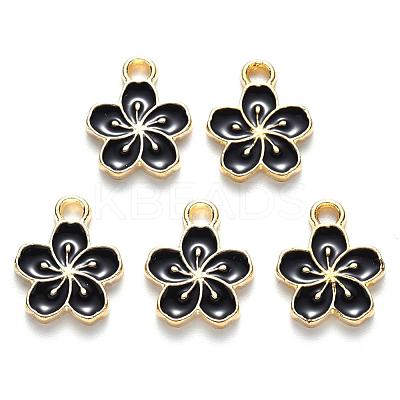 Alloy Enamel Charms ENAM-S121-121A-1