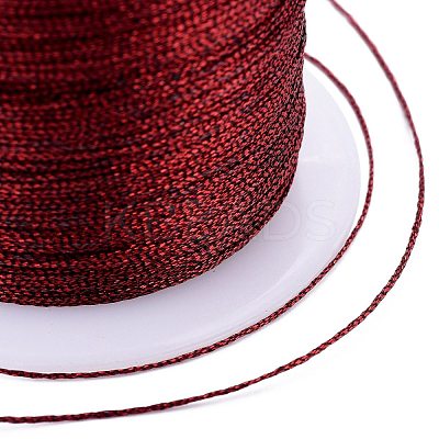 Polyester Braided Metallic Thread OCOR-I007-B-14-1