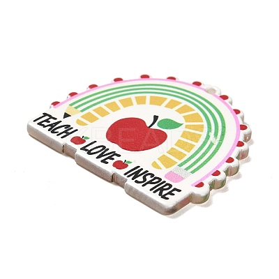 Teachers' Day Resin Pendants RESI-M037-04E-1