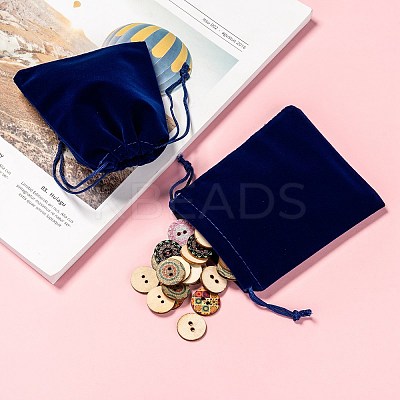 Rectangle Velvet Pouches X-TP-R022-12x15-03-1