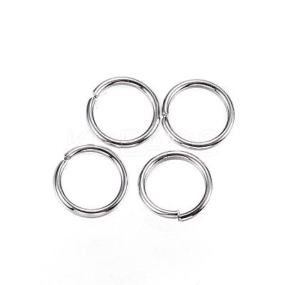 Tarnish Resistant 304 Stainless Steel Open Jump Rings STAS-D448-094P-1
