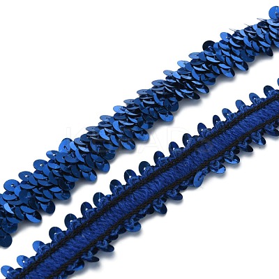Yarn Lace Trims SRIB-WH0011-036B-1