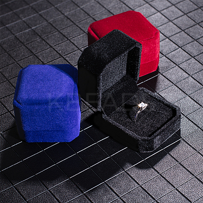 Square Velvet Ring Boxes VBOX-BC0001-01-1
