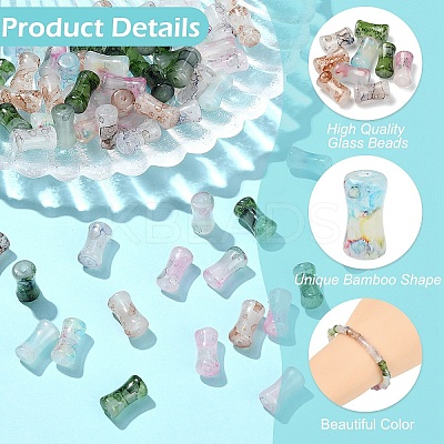 30Pcs Baking Varnish Glass Beads GLAA-YW0005-03A-1