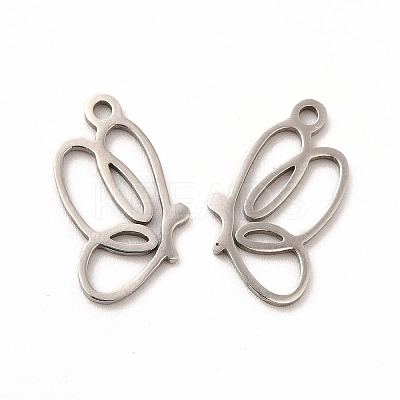 Non-Tarnish 201 Stainless Steel Pendants LS-STAS-E188-09P-1