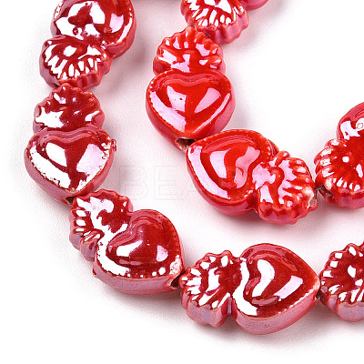 Handmade Porcelain Beads PORC-T005-005E-1
