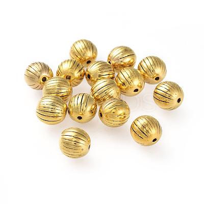 Tibetan Style Beads LS-GLF0908Y-NF-1