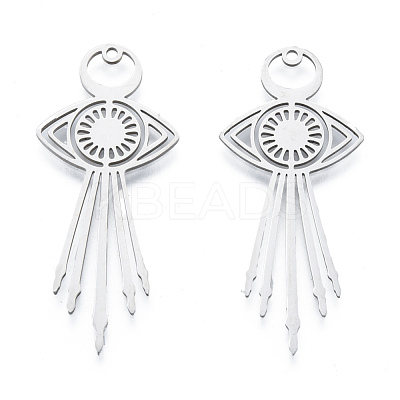 Non-Tarnish 201 Stainless Steel Pendants STAS-N090-LA954-1-1