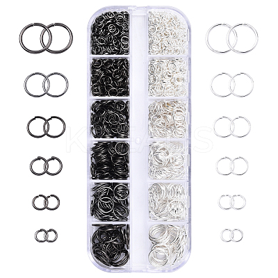 Iron Open Jump Rings IFIN-YW0003-83A-NF-1