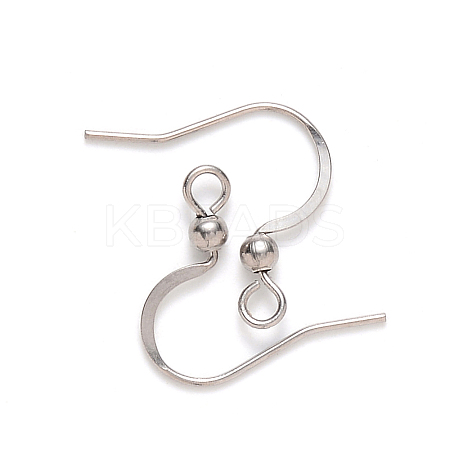 Tarnish Resistant 304 Stainless Steel French Earring Hooks STAS-S111-004P-1