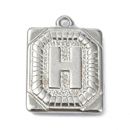 Anti-Tarnish 304 Stainless Steel Pendants STAS-U033-01P-H-1